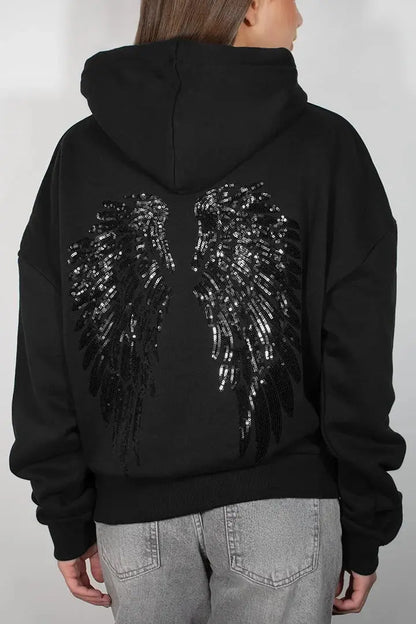 L'ange sweat a capuche Nolanea