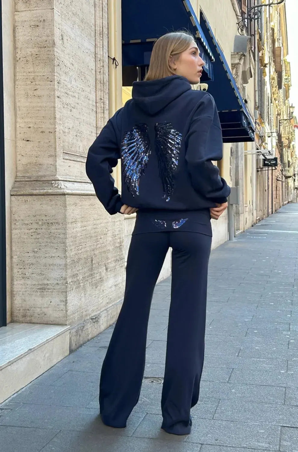 L'ange sweat a capuche Nolanea