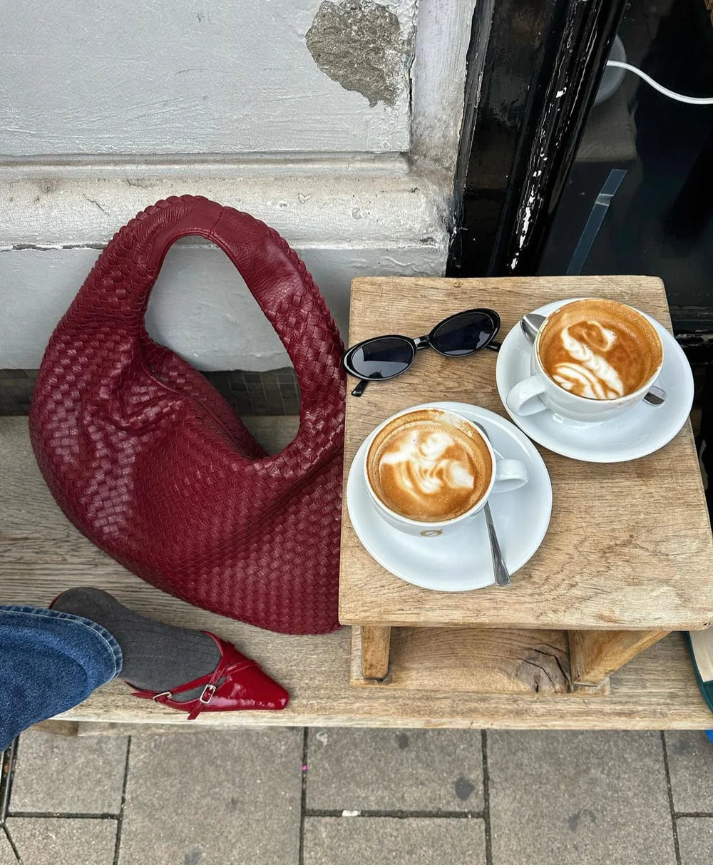 Le Must - sac en cuir tressé Nolanea