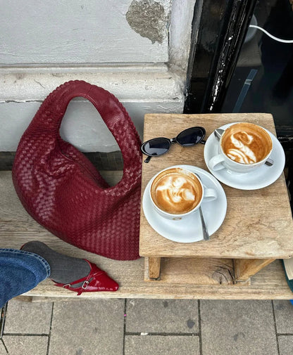 Le Must - sac en cuir tressé Nolanea