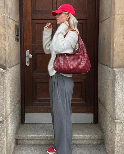Le Must - sac en cuir tressé Nolanea