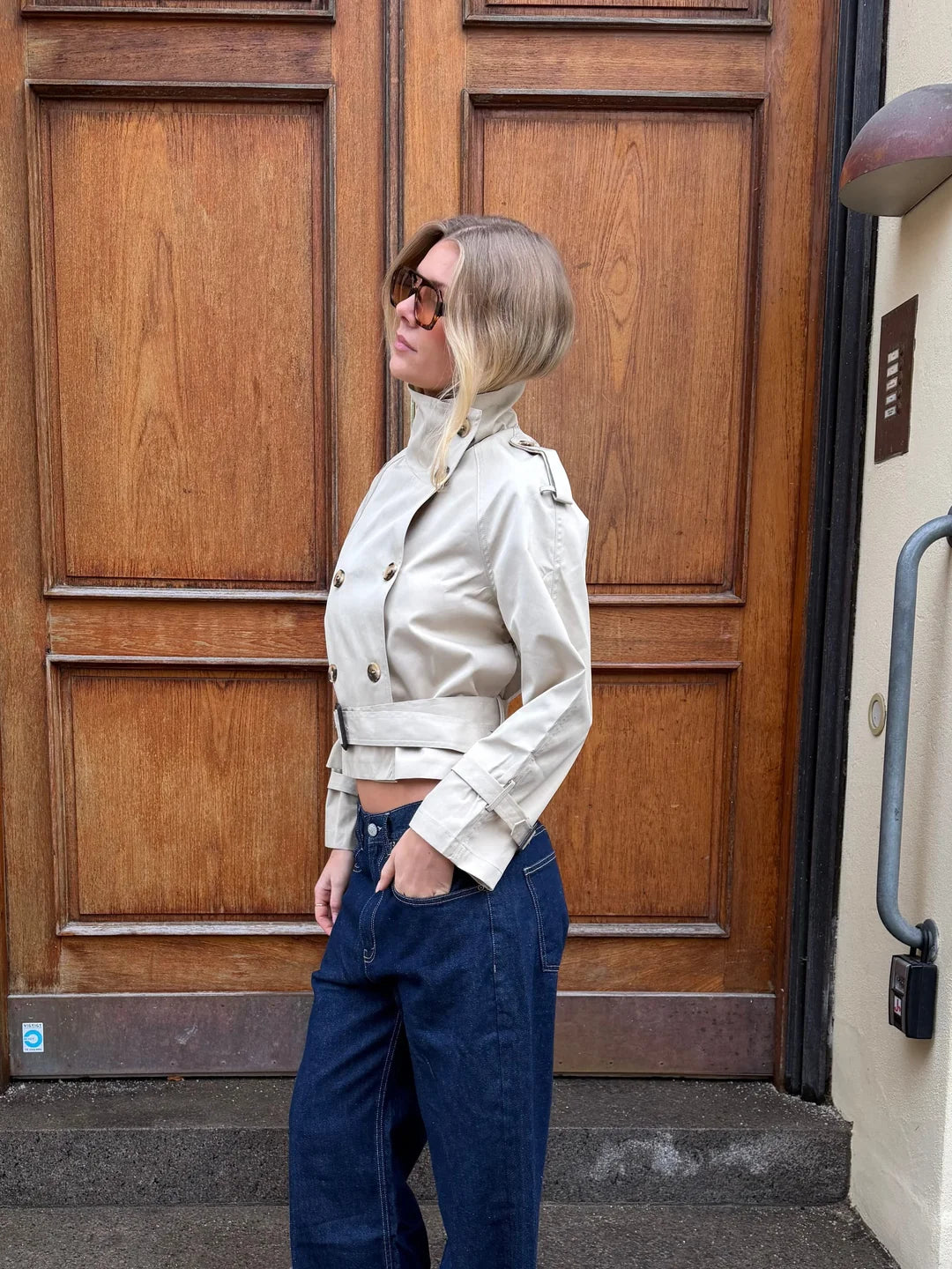 Trenchcoat beige Ma boutique