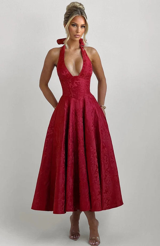 Lisa Robe Mi-Longue Ma boutique