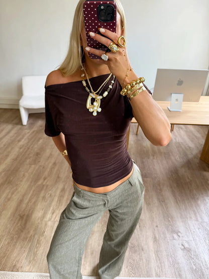 Top Epaule Nue Nolanea