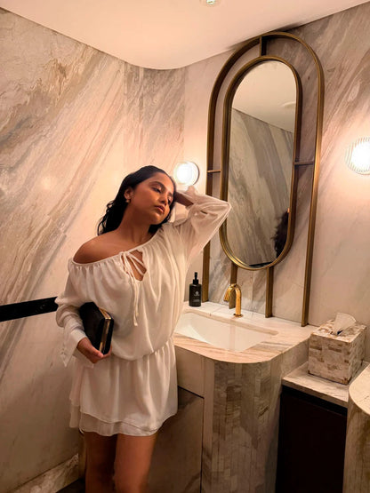 Robe Alisé épaules dénudées Ma boutique